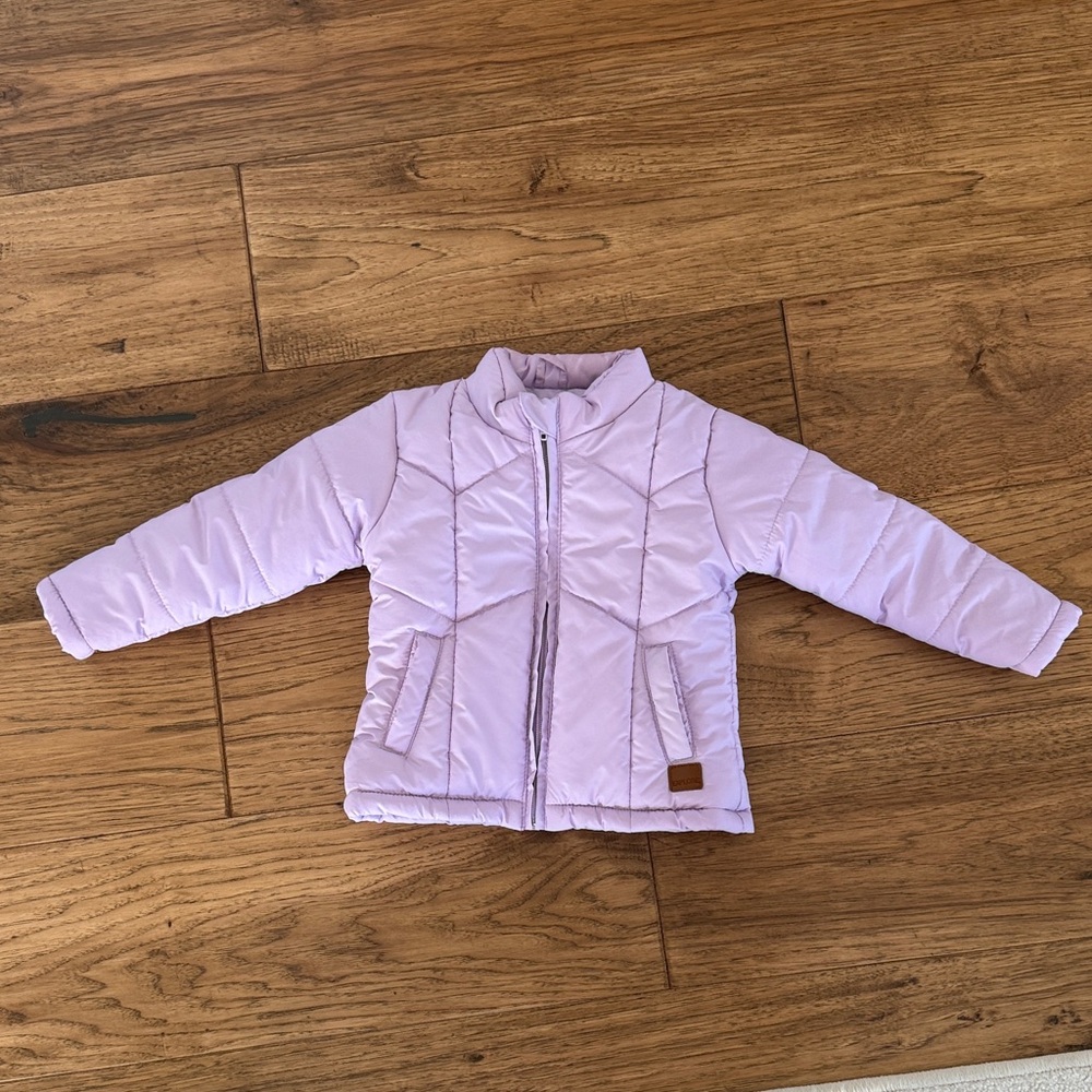 Kids Lilac Puffer Jacket